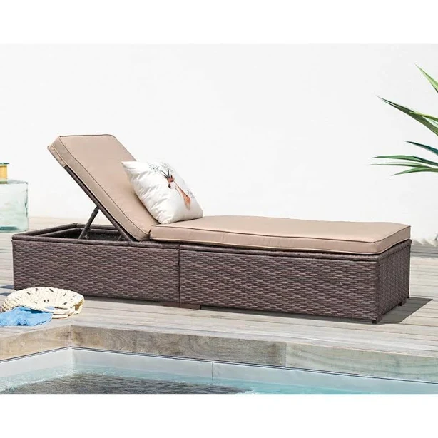 Super Patio Outdoor Chaise Lounge Chair