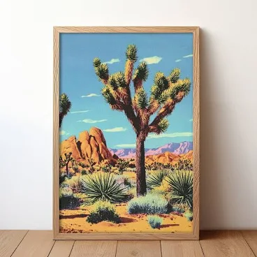 Joshua Tree Desert California Landsca...