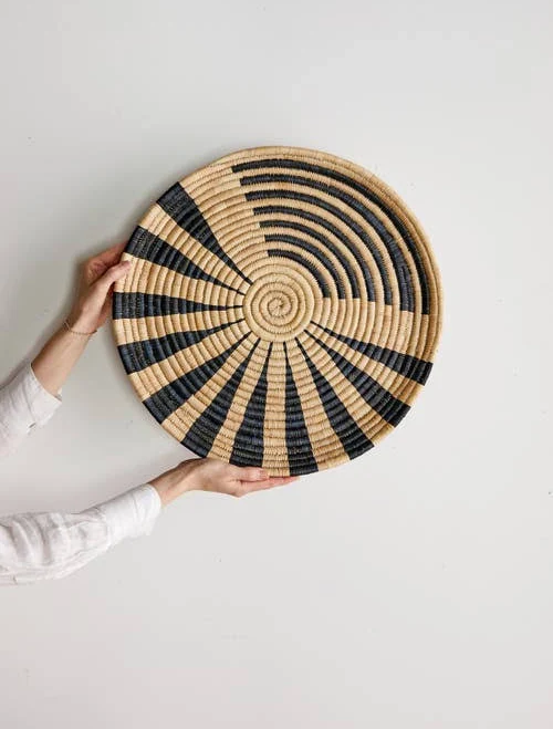 Kanju Interiors Zulo Woven Wall Disc