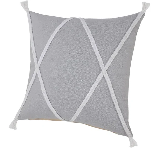 Laddha Home Designs 20 inch Gray and ...