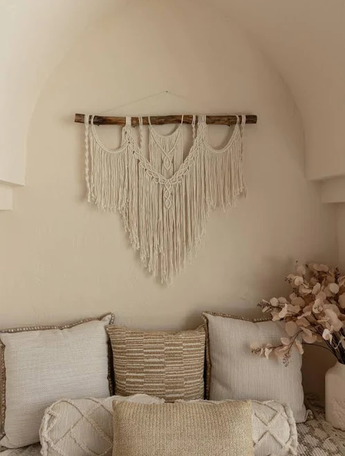 Large Macrame Wall Hanging | Natural ...