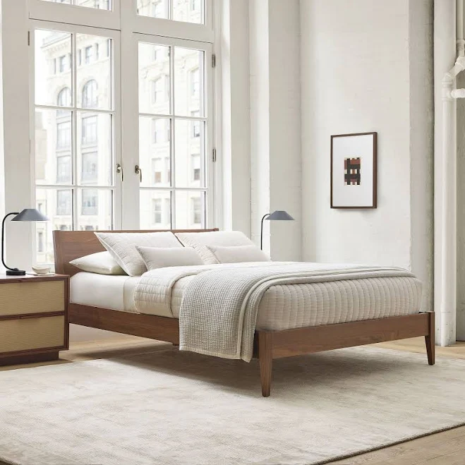 Open Box: Roan Bed, Full, Cool Walnut