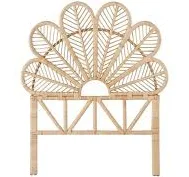 Petal Rattan Headboard