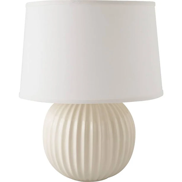 RiverCeramic Fluted Round Table Lamp