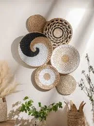 Seagrass Wall Basket Boho Home Decora...