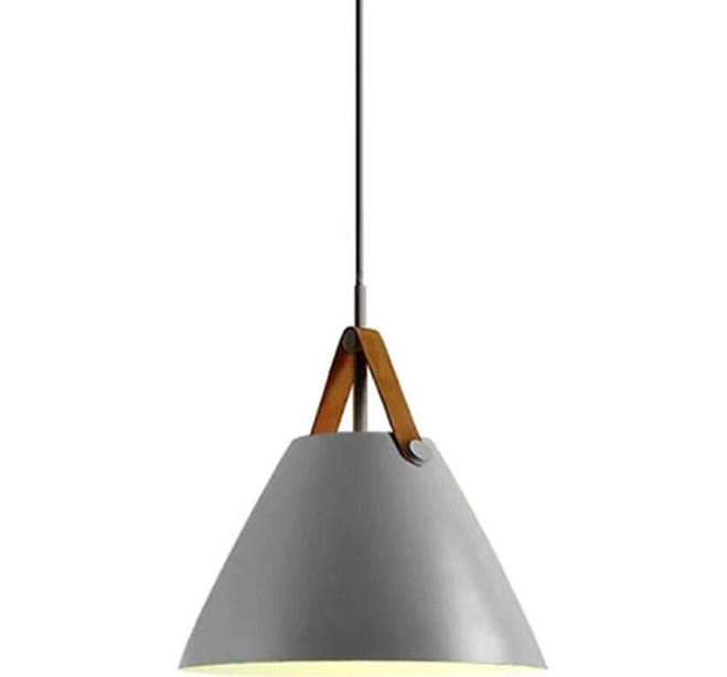Modern Iron Cone Pendant Light with A...