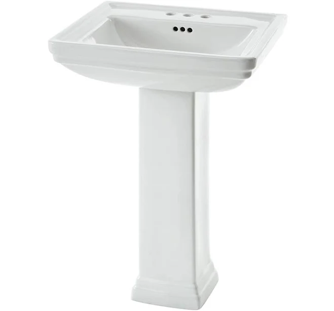 allen + roth Tiverton Pedestal Sink C...