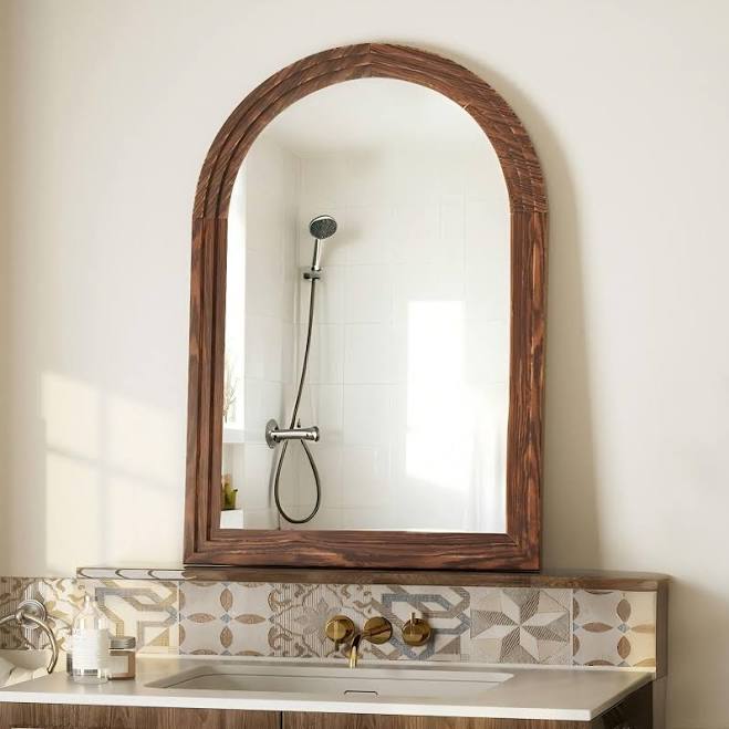 Beautypeak 24 inchx36 inchArched Bath...