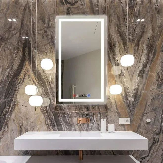Fab Glass and Mirror LED Mirror HC40X32