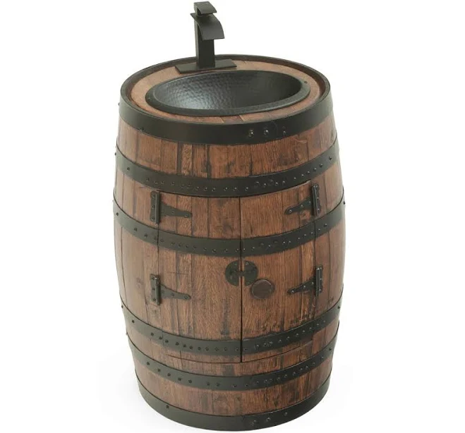 Rustic Reclaimed Barrel Vanity