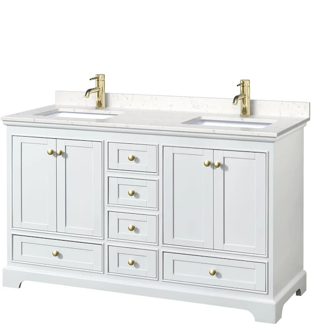 Wyndham Deborah 60 Inch Double Bathro...