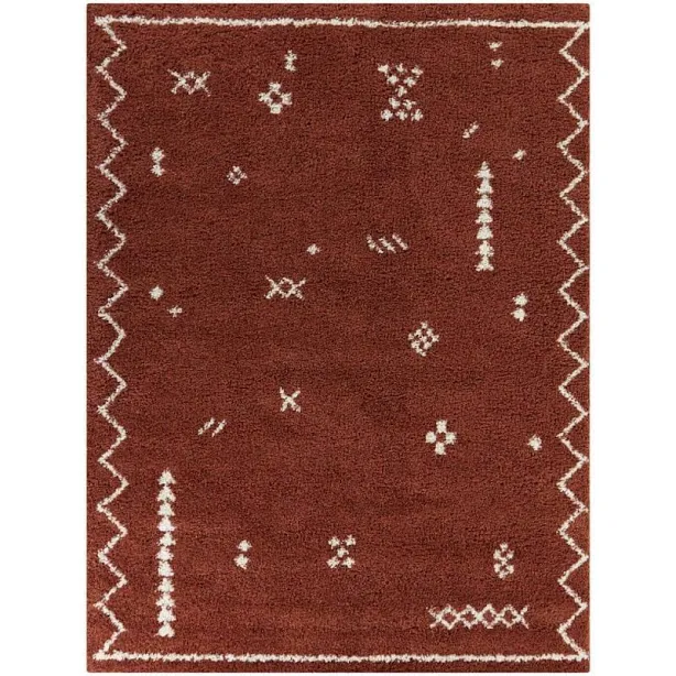 Balta Eila Tribal Shag Area Rug