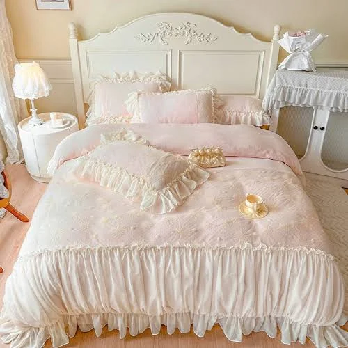French-style Princess Floral Embroide...