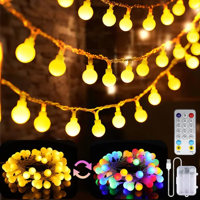 Globe String Lights Battery Operated ...