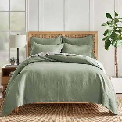 Levtex Home Washed Linen Duvet Cover