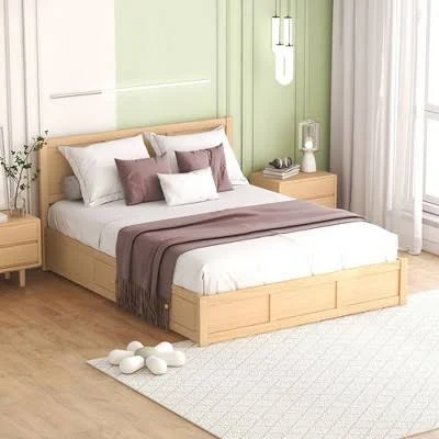 ModernLuxe Queen Platform Bed