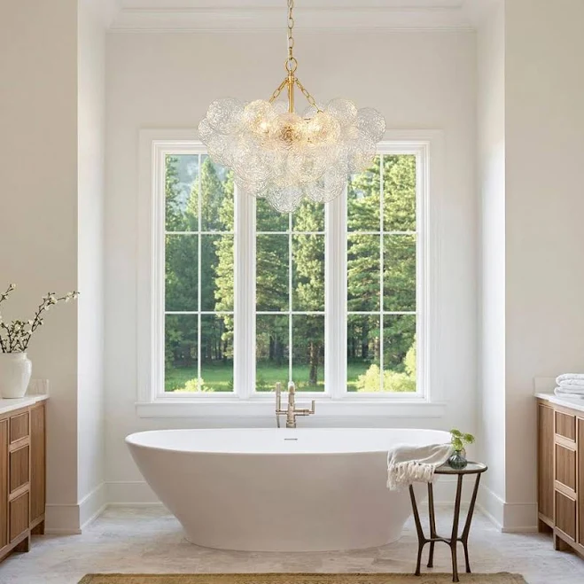 Chandelierias Modern Glam Water Patte...
