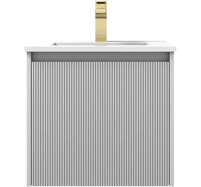Chiara Fluted Floating Vanity