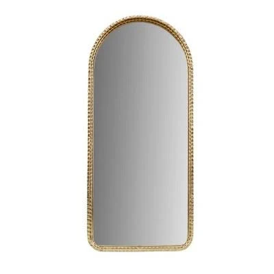 Madison Park Gold Metal Arch Wall Mirror