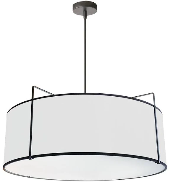 Dainolite Trapezoid 4-Light Drum Pendant
