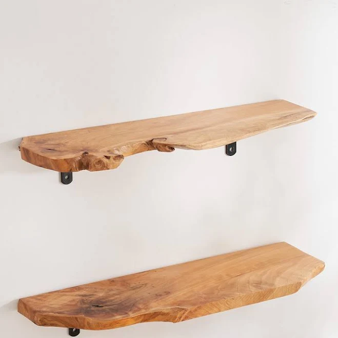 Ebern Designs Live Edge Wall Mounted ...