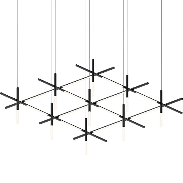 Geometric Linear Pendant Lamp