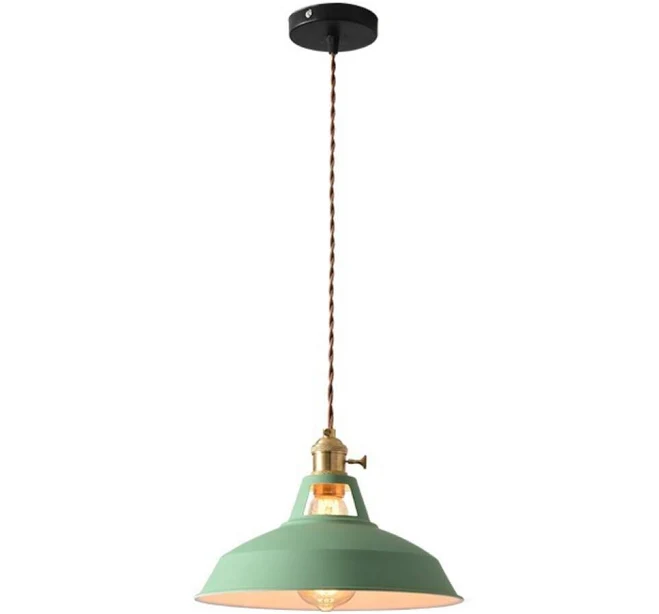 Industrial Colorful Round Iron Dome P...
