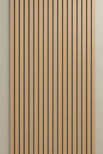 Light Oak Slat Panel
