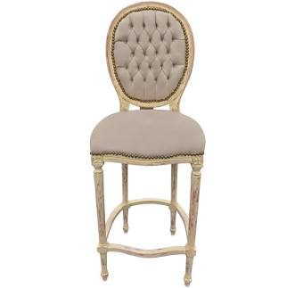 Louis XVI Style Bar Chair