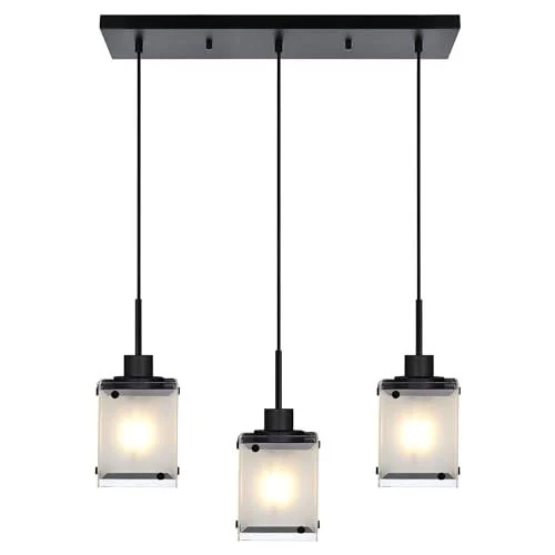 MELUCEE 3-Light Dining Room Light Fix...