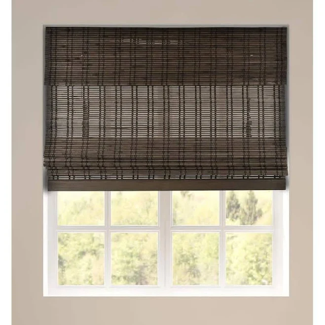 Arlo Blinds Tuscan Bamboo Roman Shades