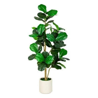 Romswi 5FT Artificial Fiddle Leaf Fig...