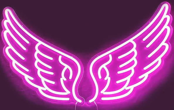 Angel Wings Neon Sign