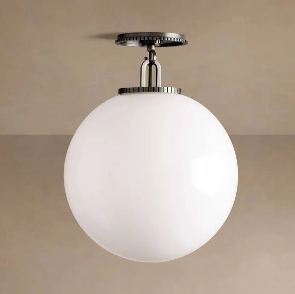 Arhaus Wescott Globe Flush Mount In G...