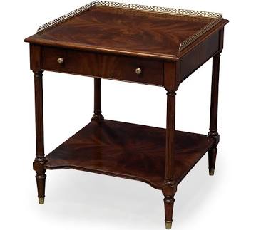 Gallery AL233 Two-Tier Mahogany Bedsi...