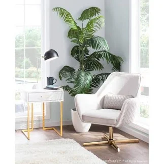 LumiSource Diana Contemporary Lounge ...