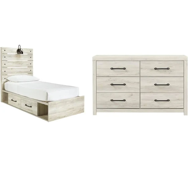 Ashley Cambeck Full Panel Bed with 2 ...