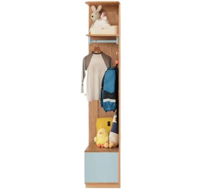 Children's Solid Wood Wardrobe