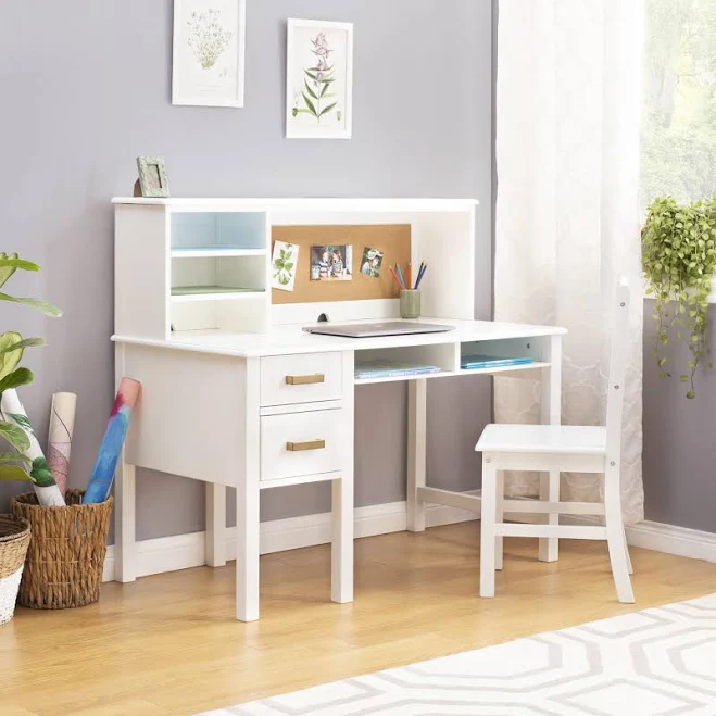 Guidecraft Taiga Kids Desk and Chair Set