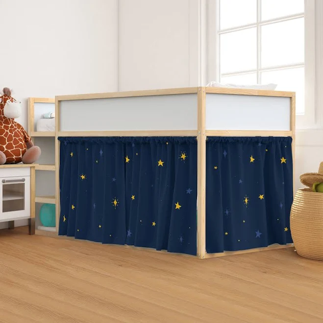 Kura bed curtains stars, Ikea kura be...
