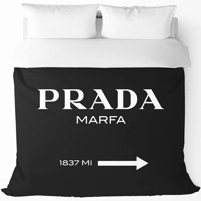 Marfa Sign Duvet Cover