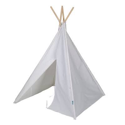 Pacific Play Tents Plain White Tee Pee