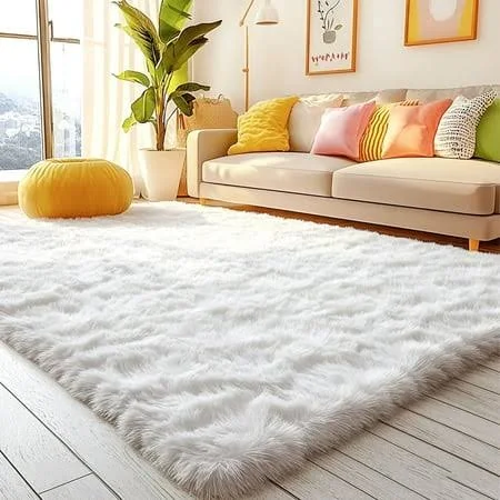 Pentantan Shag Area Rugs, 5ft x 8ft S...