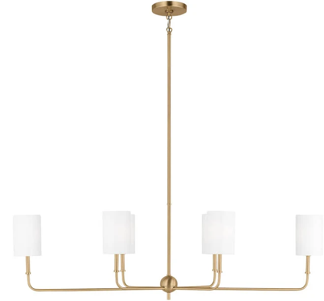 Remington 6 Light Linear Chandelier
