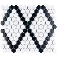 SomerTile Metro Hex Mosaic Tile