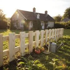 2x Picket fence panels low fence panels