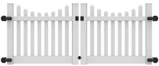 4' H x 10' W New Bedford Picket Scall...