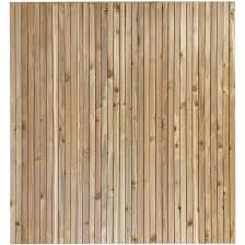 Cedar Slatted Fence Panels (6mm Spaci...