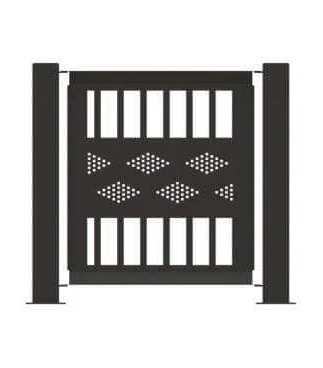 Wausau Made Decorative Event Fence Panel