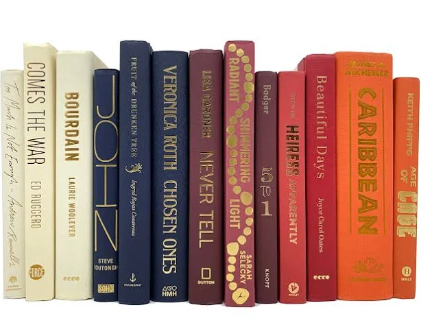 Hardcover Decorative Books by Color A...
